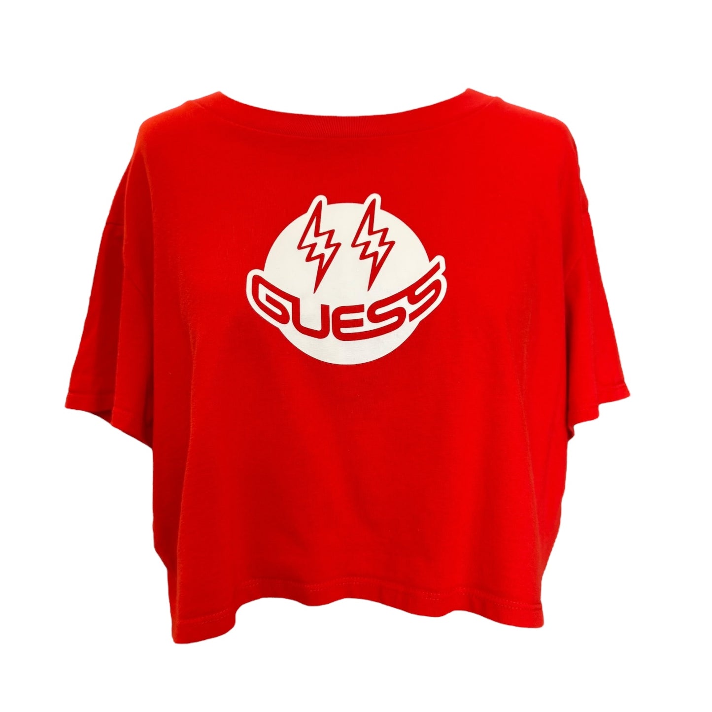 Guess Red Crop T Shirt - 12/14