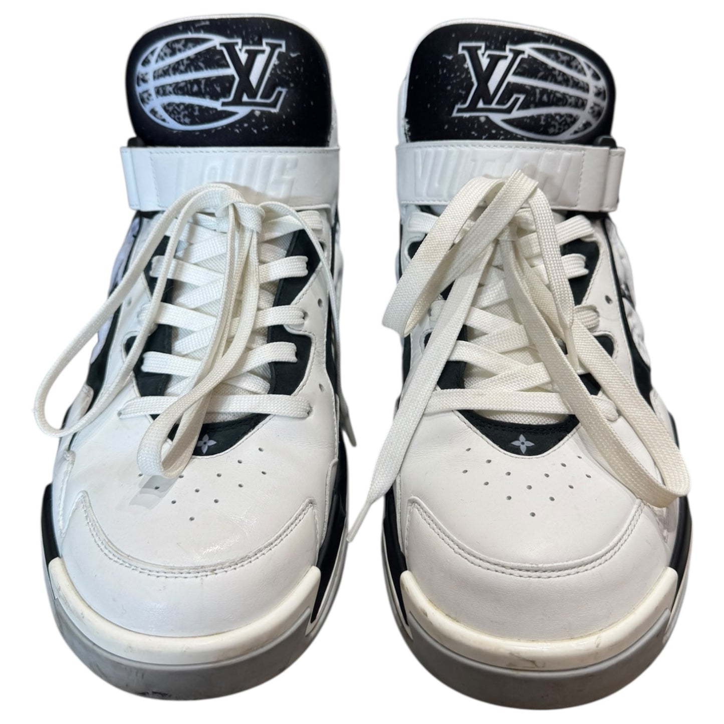 Louis Vuitton LV Trainer 2 Sneakers 'White Black Grey' - 7