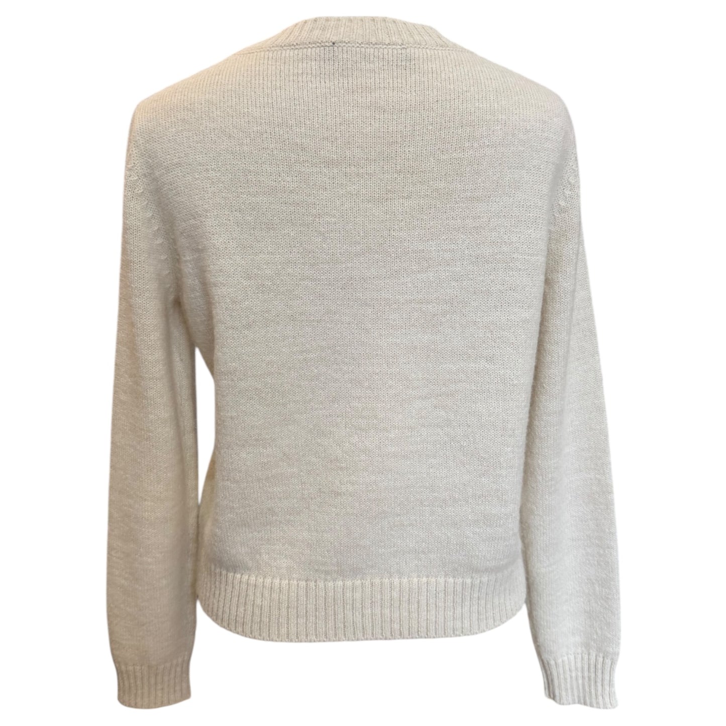 Weekend Max Mara Dog Motif Wool and Alpaca Sweater - 8