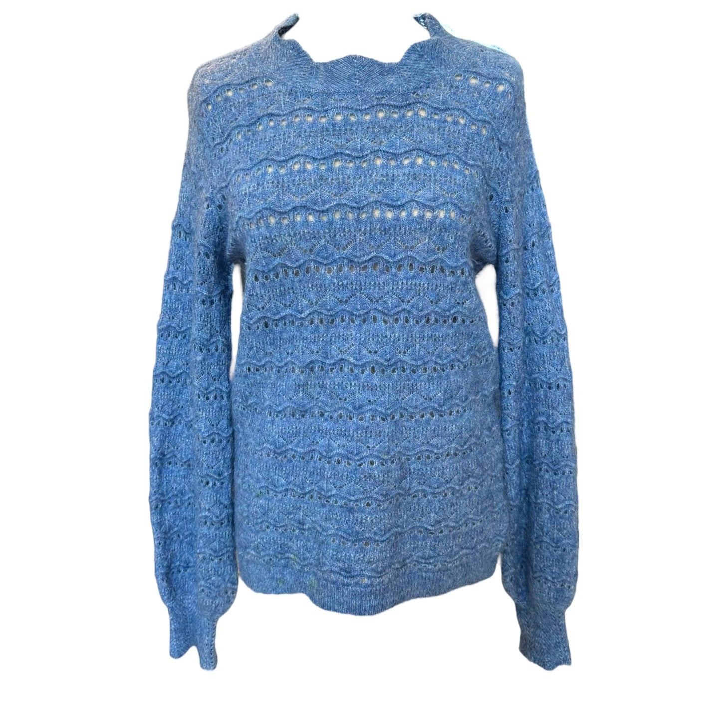 Sezane Lea Blue Sweater - 10