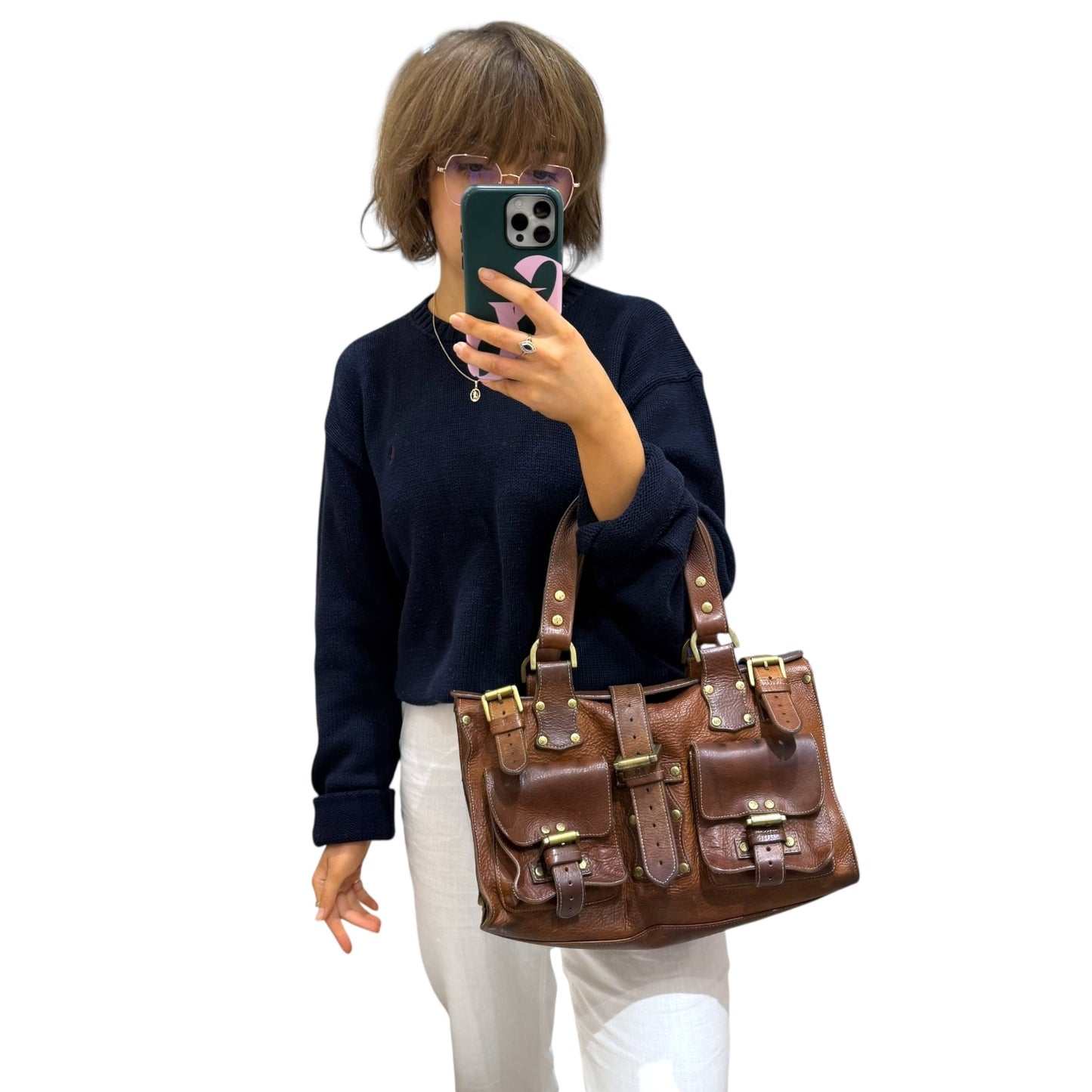 Mulberry Roxanne Brown Bag