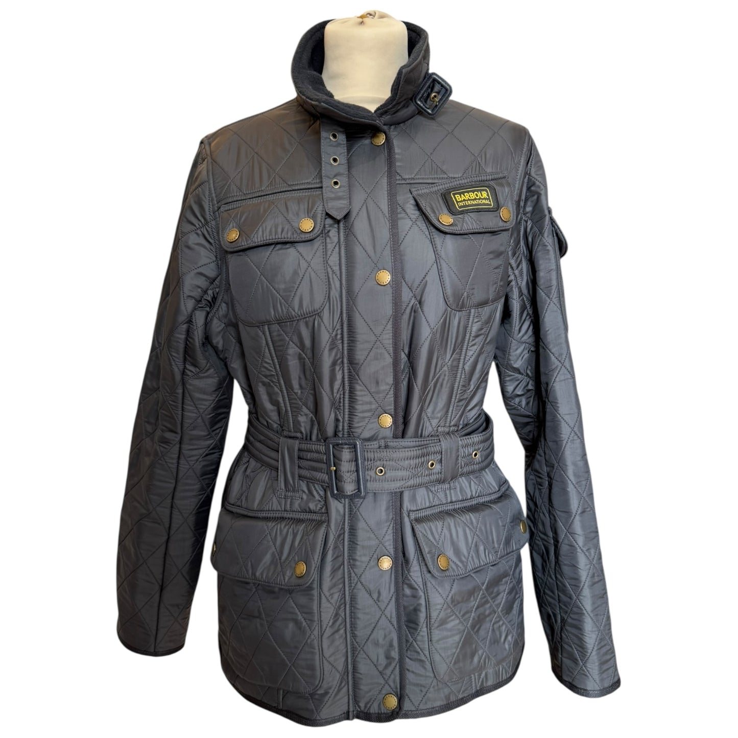 Barbour Navy Women's Polarquilt Jacket - 12
