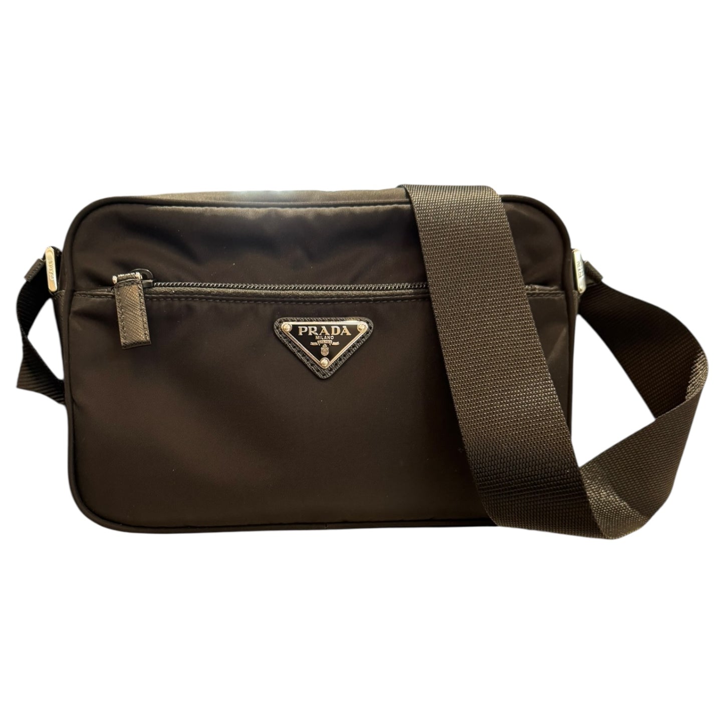 Prada Black Re-Nylon Cross Body Bag