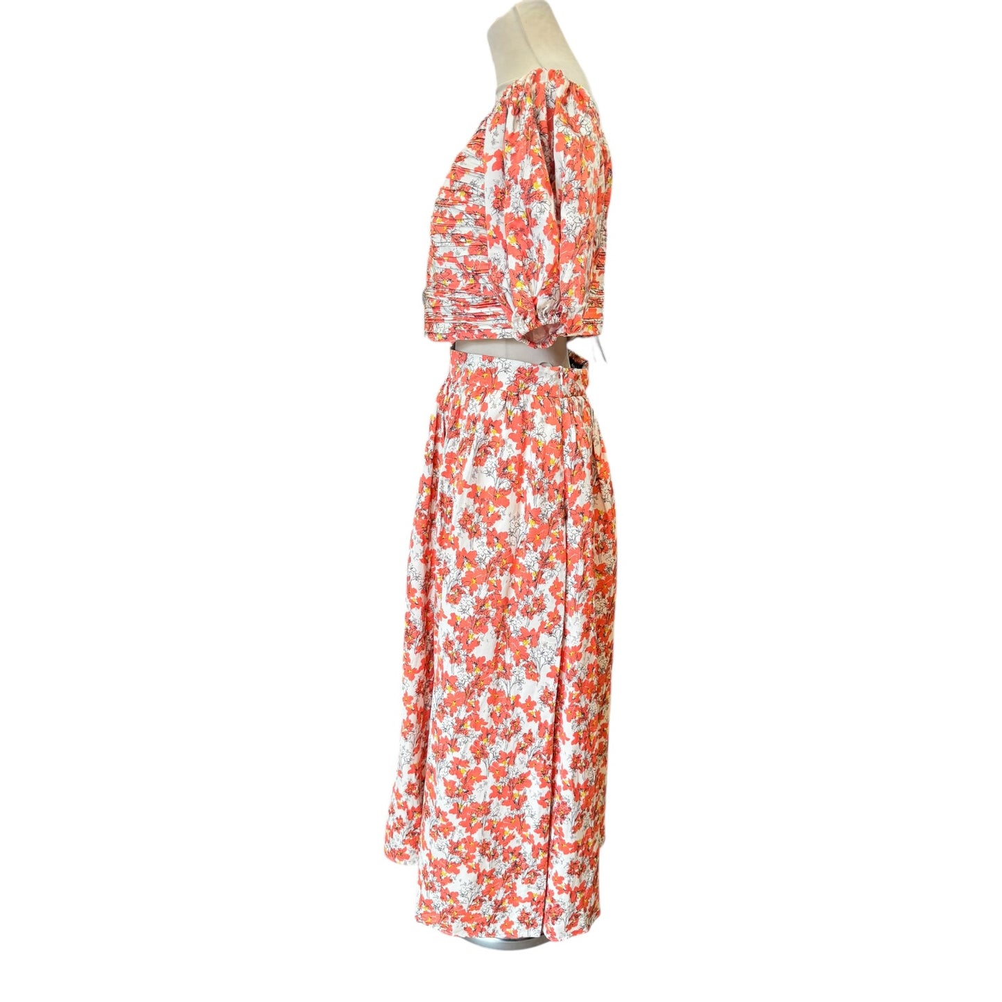 Mint Velvet Floral Top and Maxi Skirt - 12 - NEW