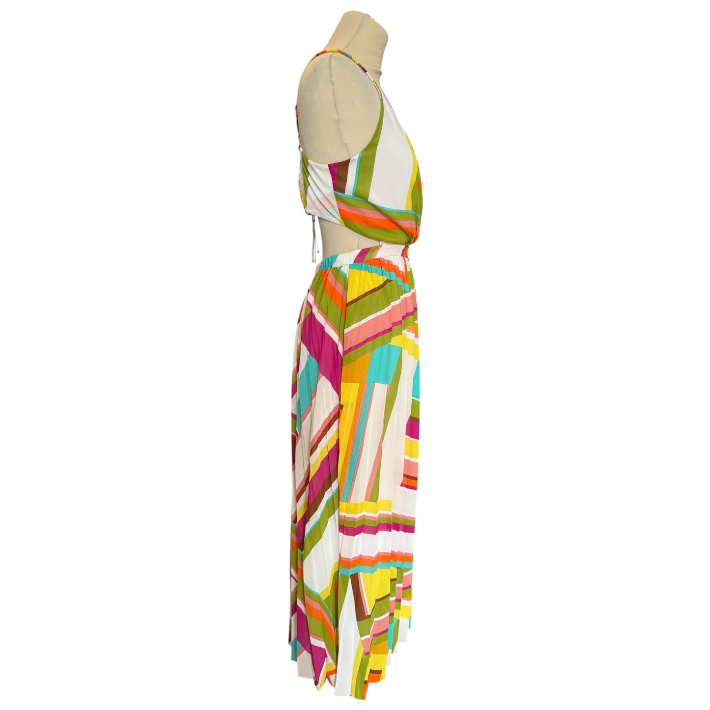 Suncoo Open Back Maxi Dress - 8 - NEW