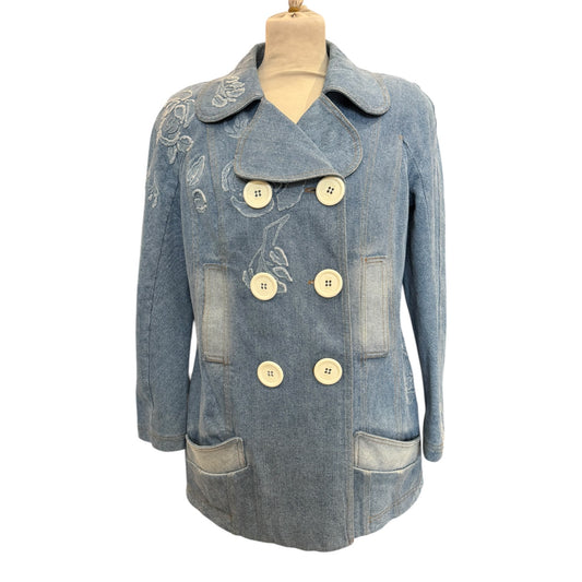 Christian Dior Floral Denim Jacket - 12