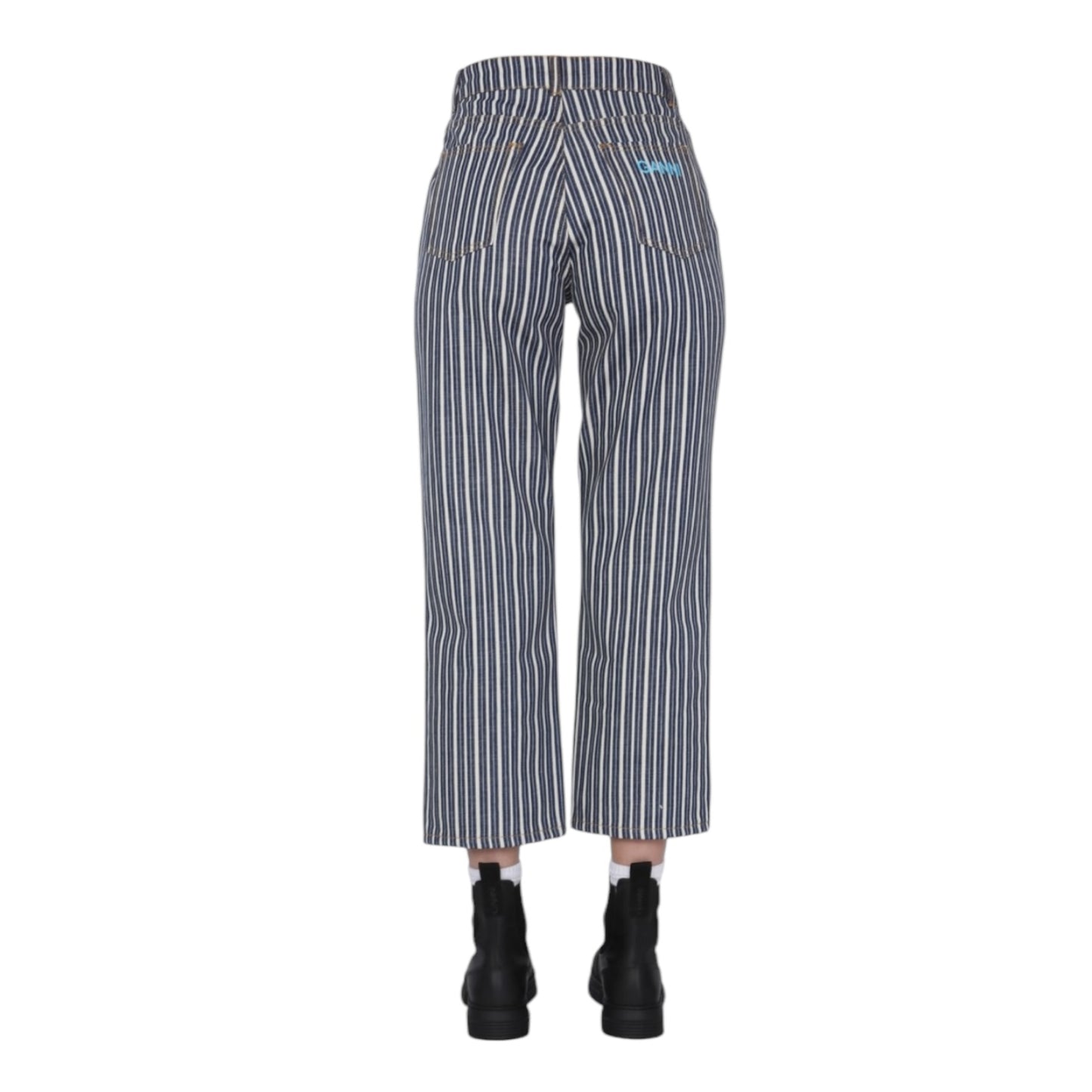 Ganni Stripe Denim Jeans - 12