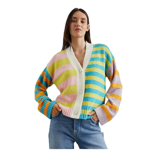 Rails Geneva Stripe Cardigan - 10/12