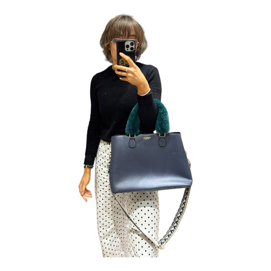 Essentiel Antwerp Blue Fluffy Handle Bag