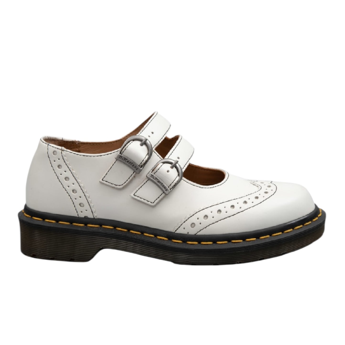 Dr Martens X Commes des Garcons White Mary Janes - 38 / 5