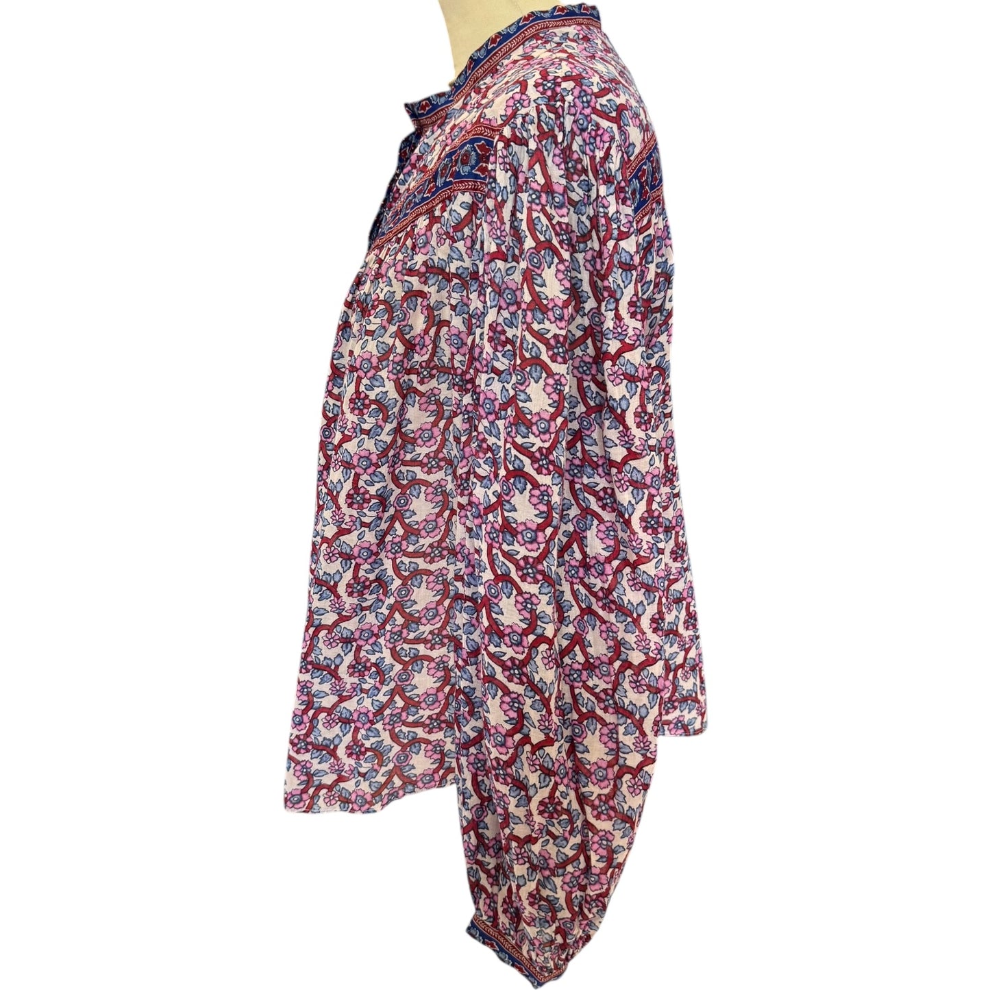 Isabel Marant Salika Purple Cotton Top - 10