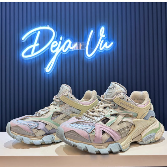 Balenciaga Track 2.0 Panelled Mesh Sneakers - 38/5