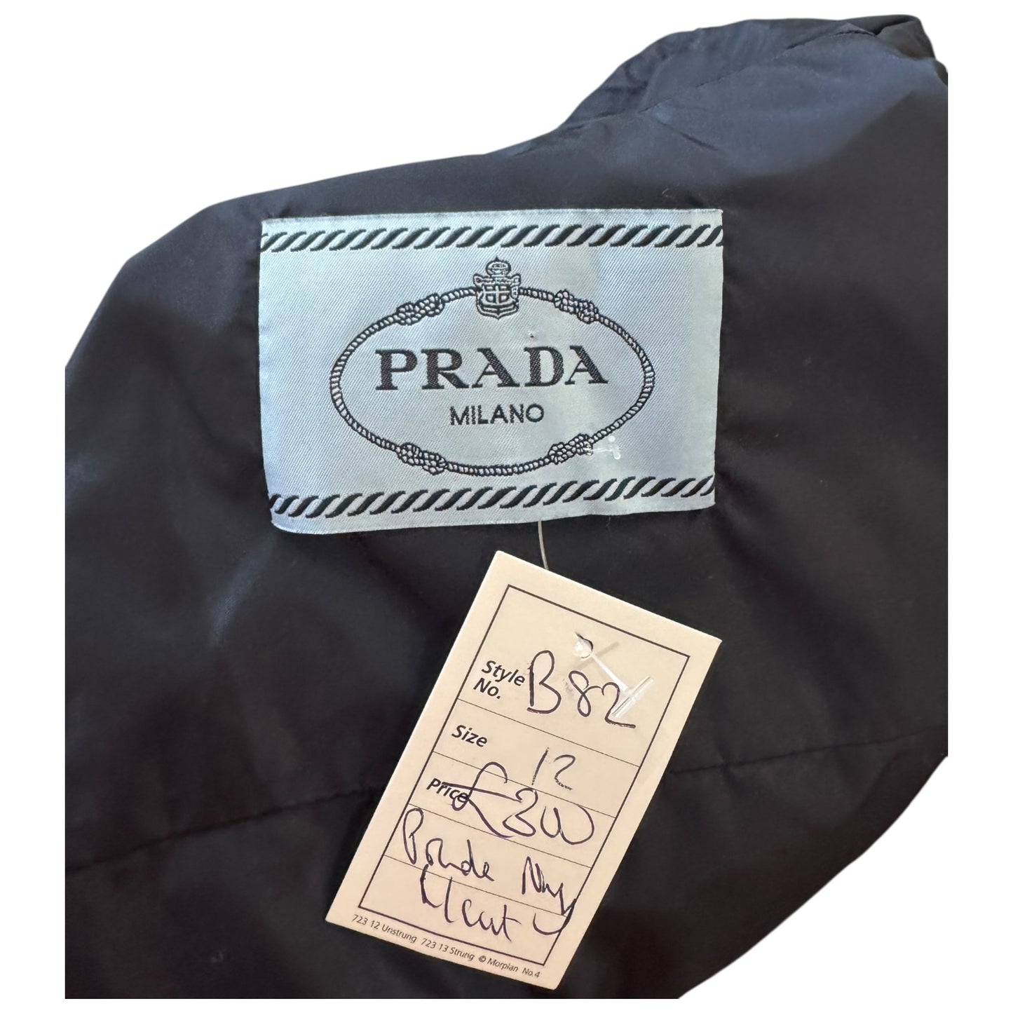 Prada Navy Raincoat - 12
