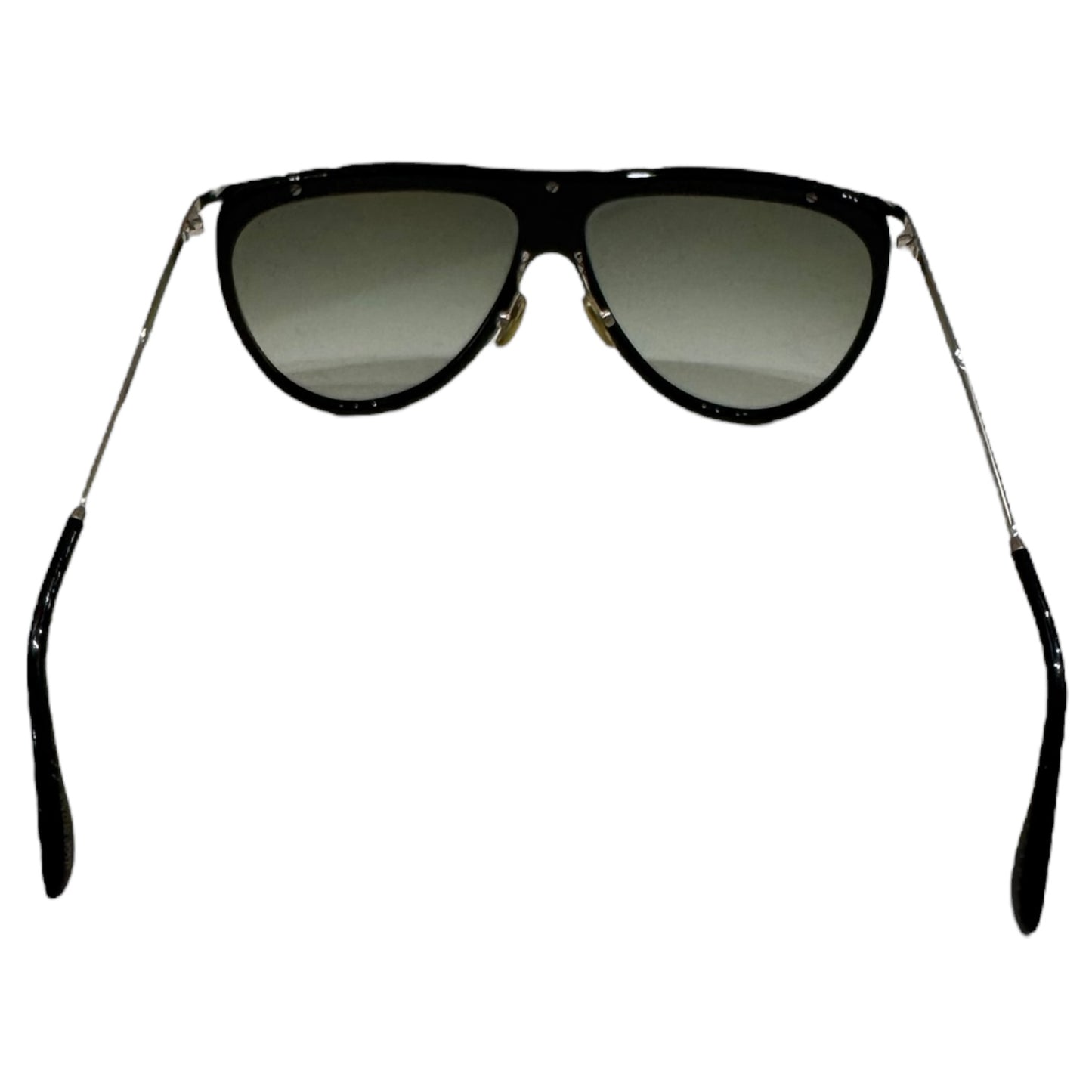 Victoria Beckham Half Moon High Brow VB155S Black and Silver