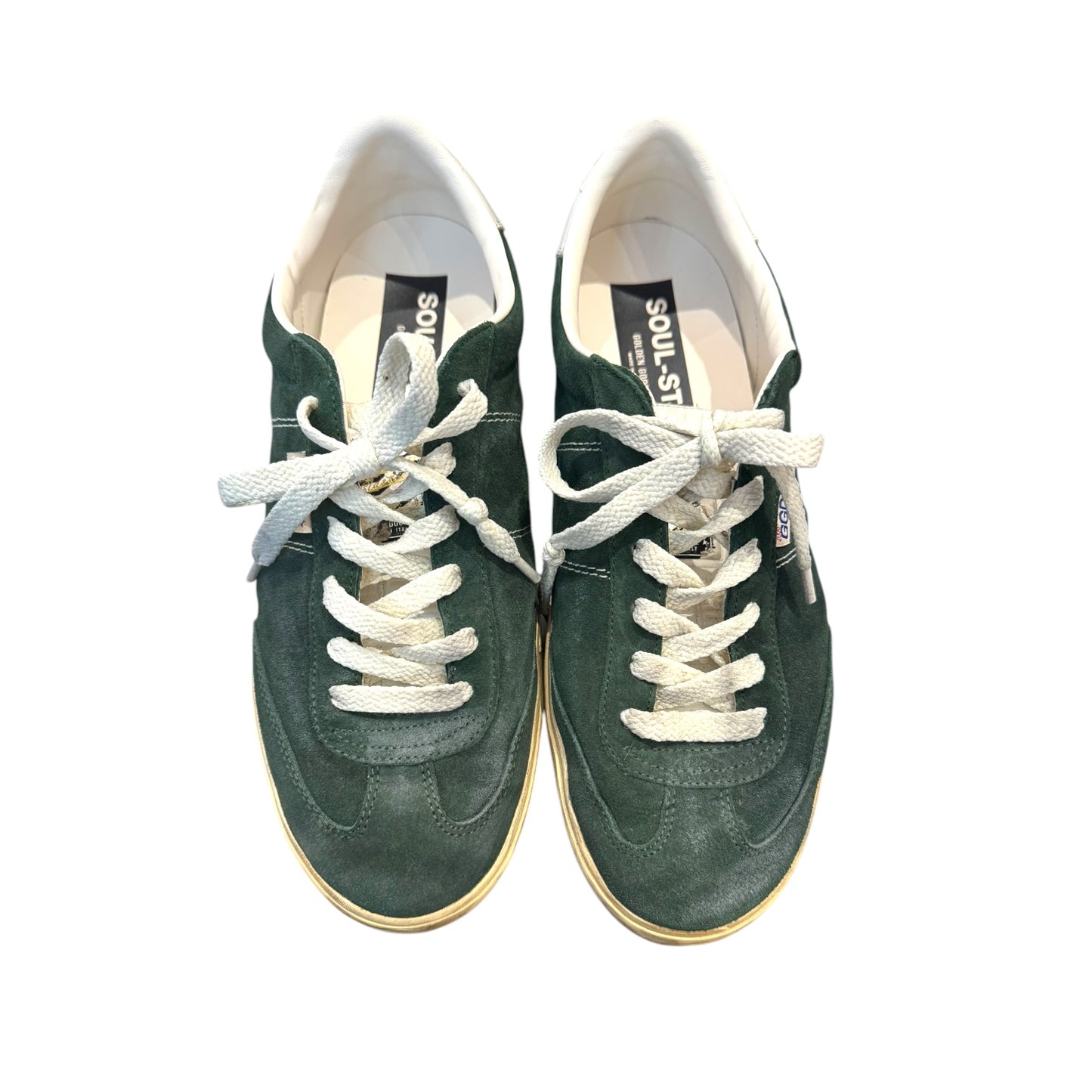 Golden Goose Green Soul-Star Trainers - 9