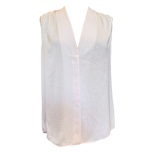 White Label Pink Sleeveless Satin Top - 8 - NEW