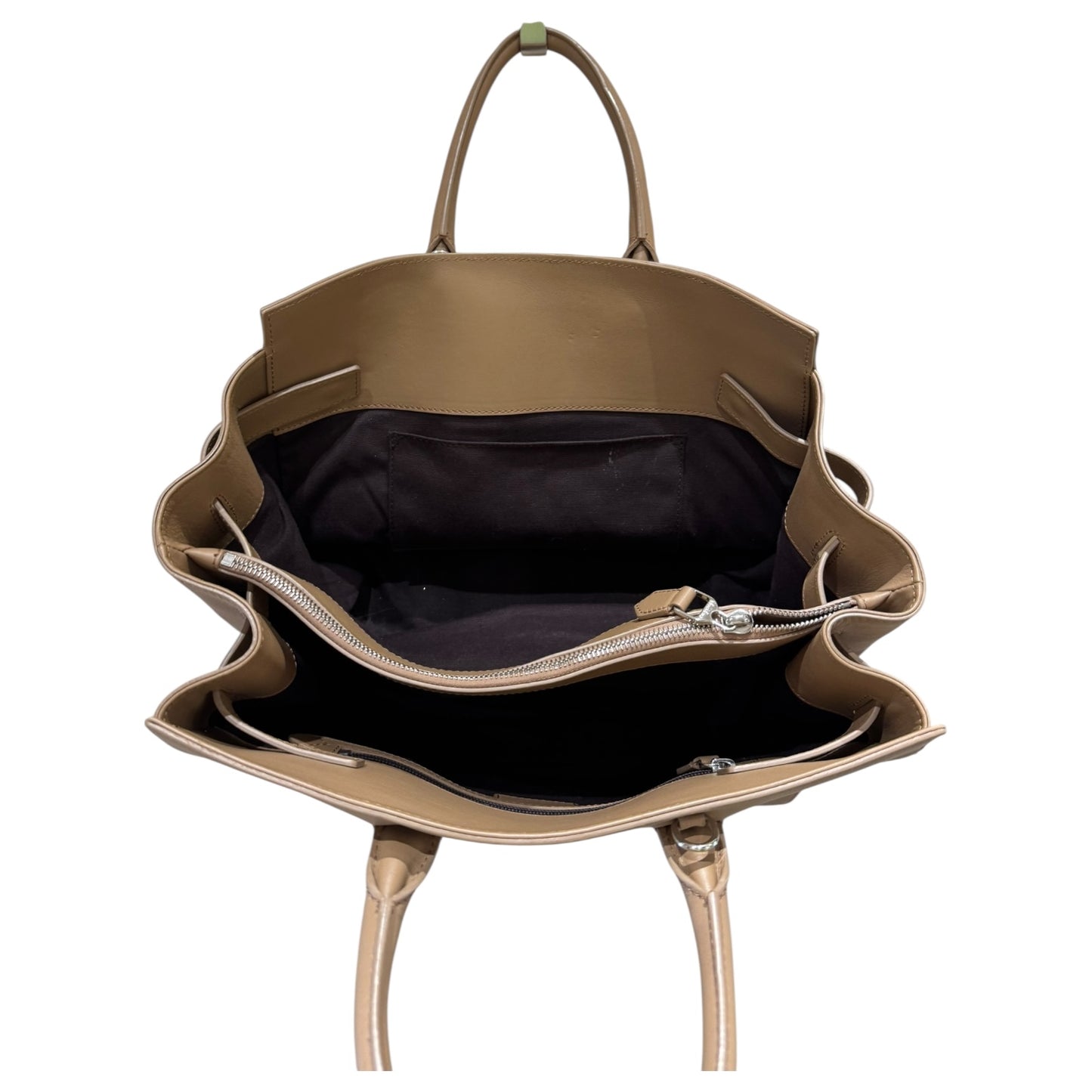 Max Mara Camel Leather Monopolis Bag