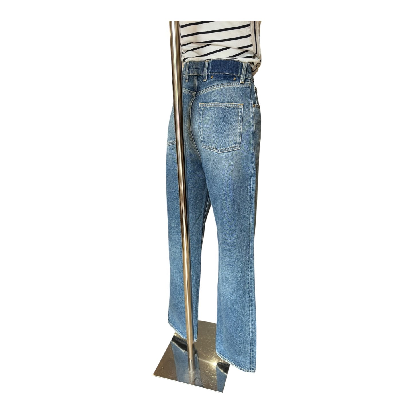 Golden Goose Star Motif Kim Wide Leg Jeans - 8