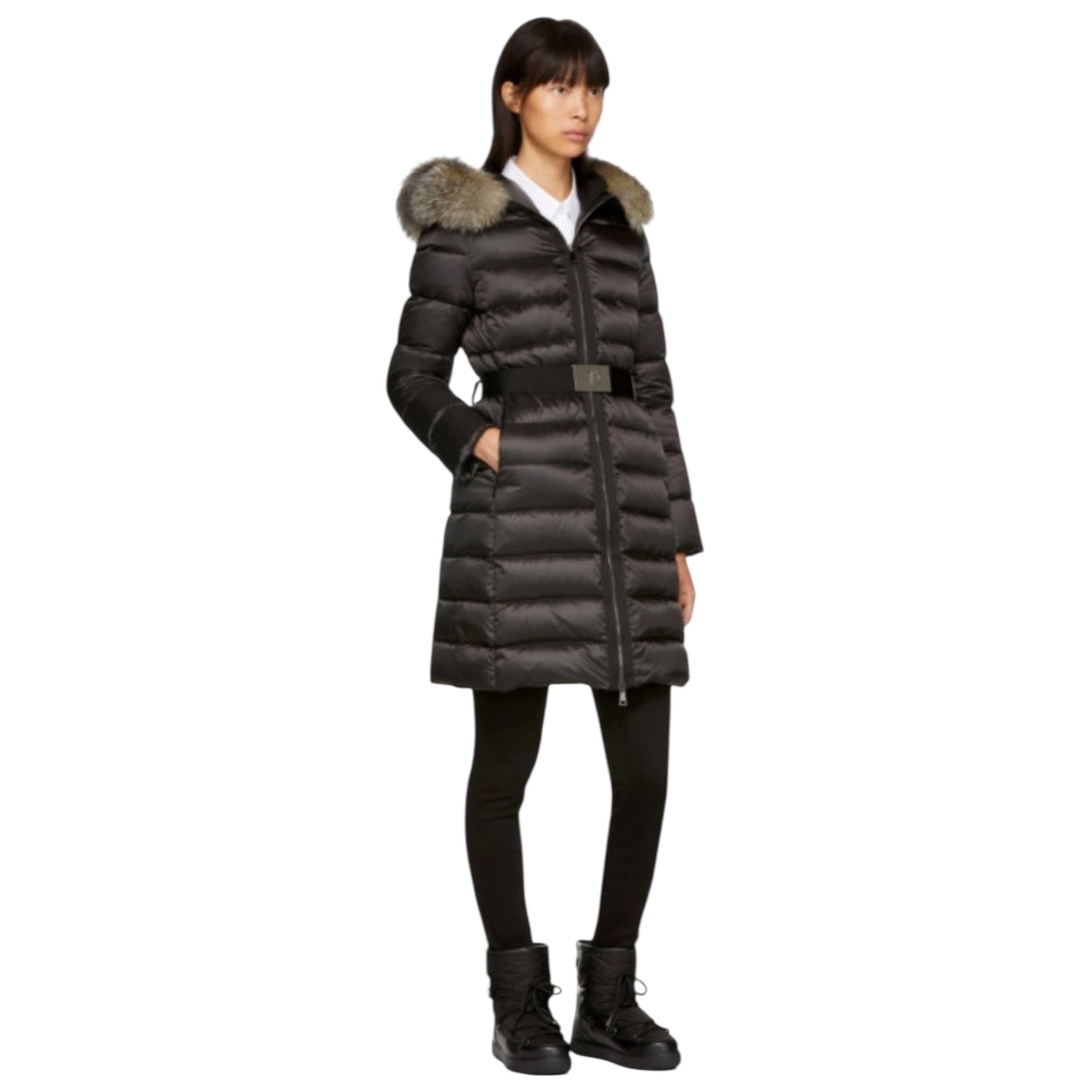Moncler Black Tinuviel Down Puffer Coat - 8