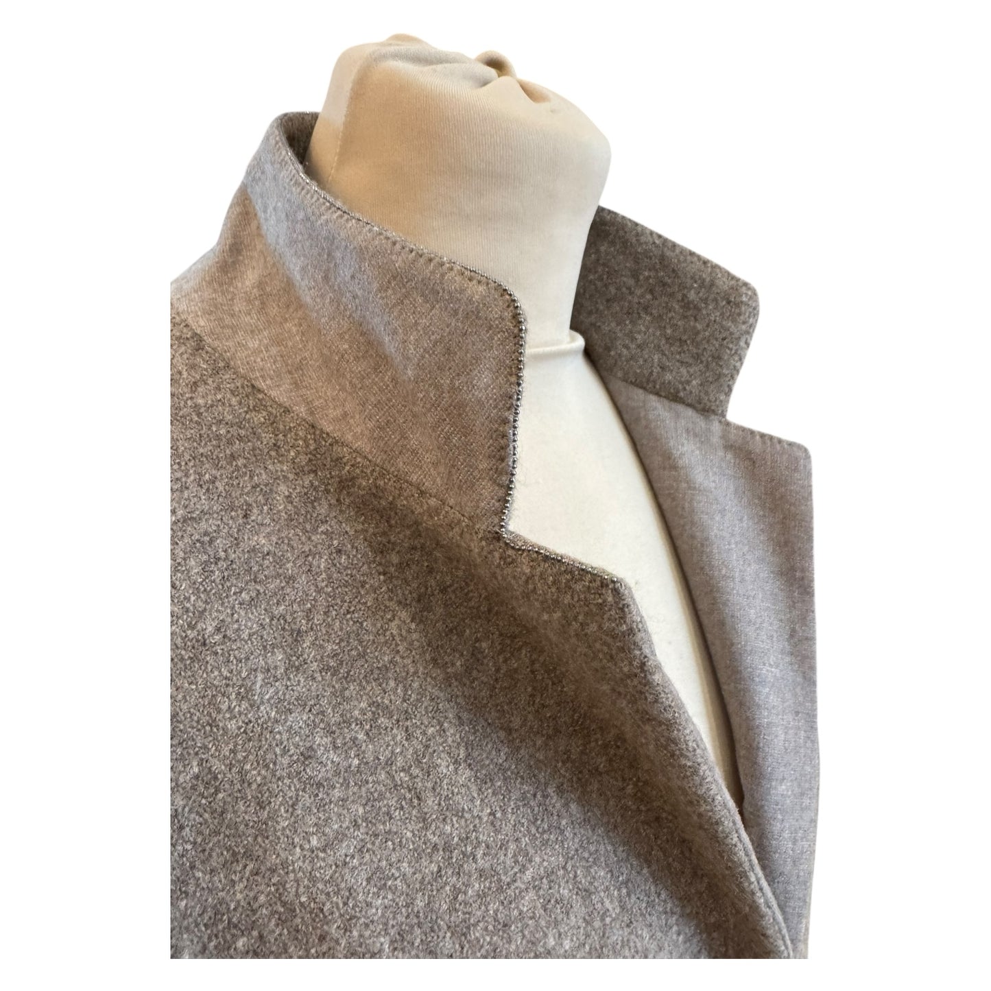 Fabiana Filippi Taupe Blazer - 10