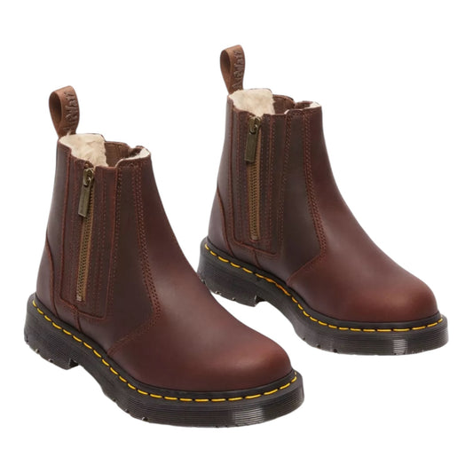 Dr Martens 2976 Alyson Wintergrip Brown Chelsea Boots - 38/5 - NEW