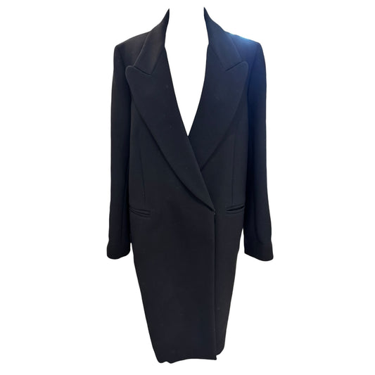 Victoria Beckham Black Wool Coat - 12