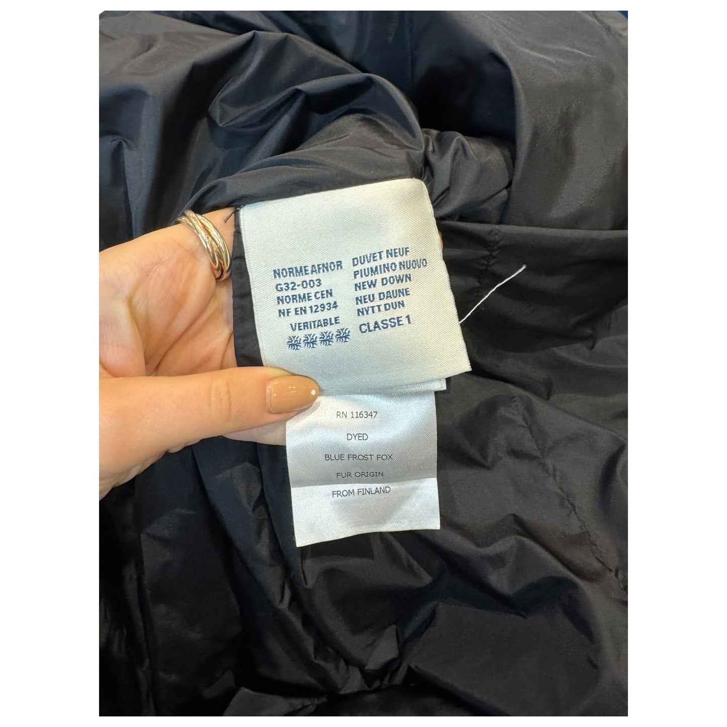 Moncler Black Tinuviel Down Puffer Coat - 8