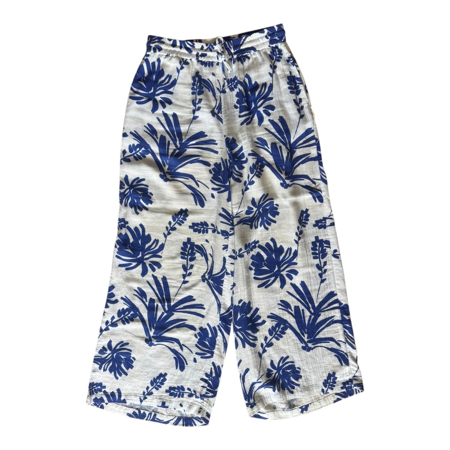 Sea Level White and Cobalt Tradewind Beach Pants - 12/14
