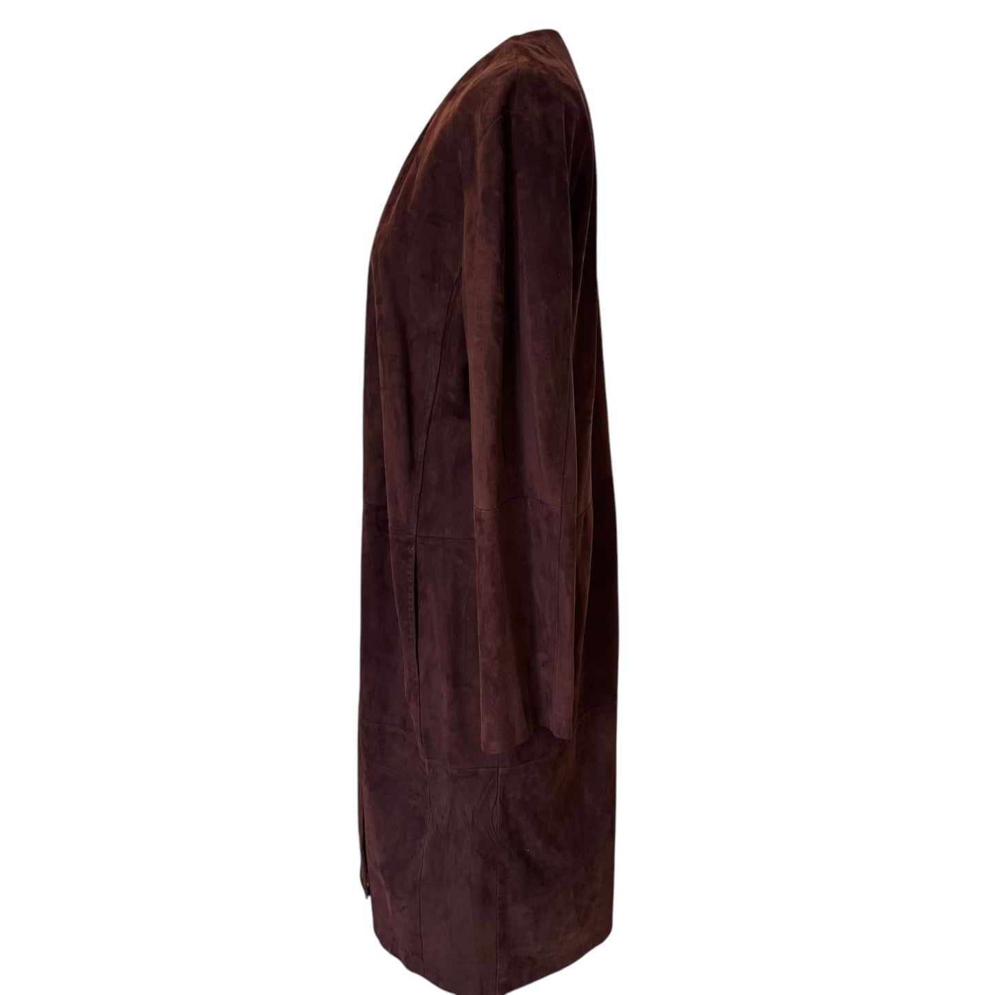 Sport Max Brown Suede Coat - 8