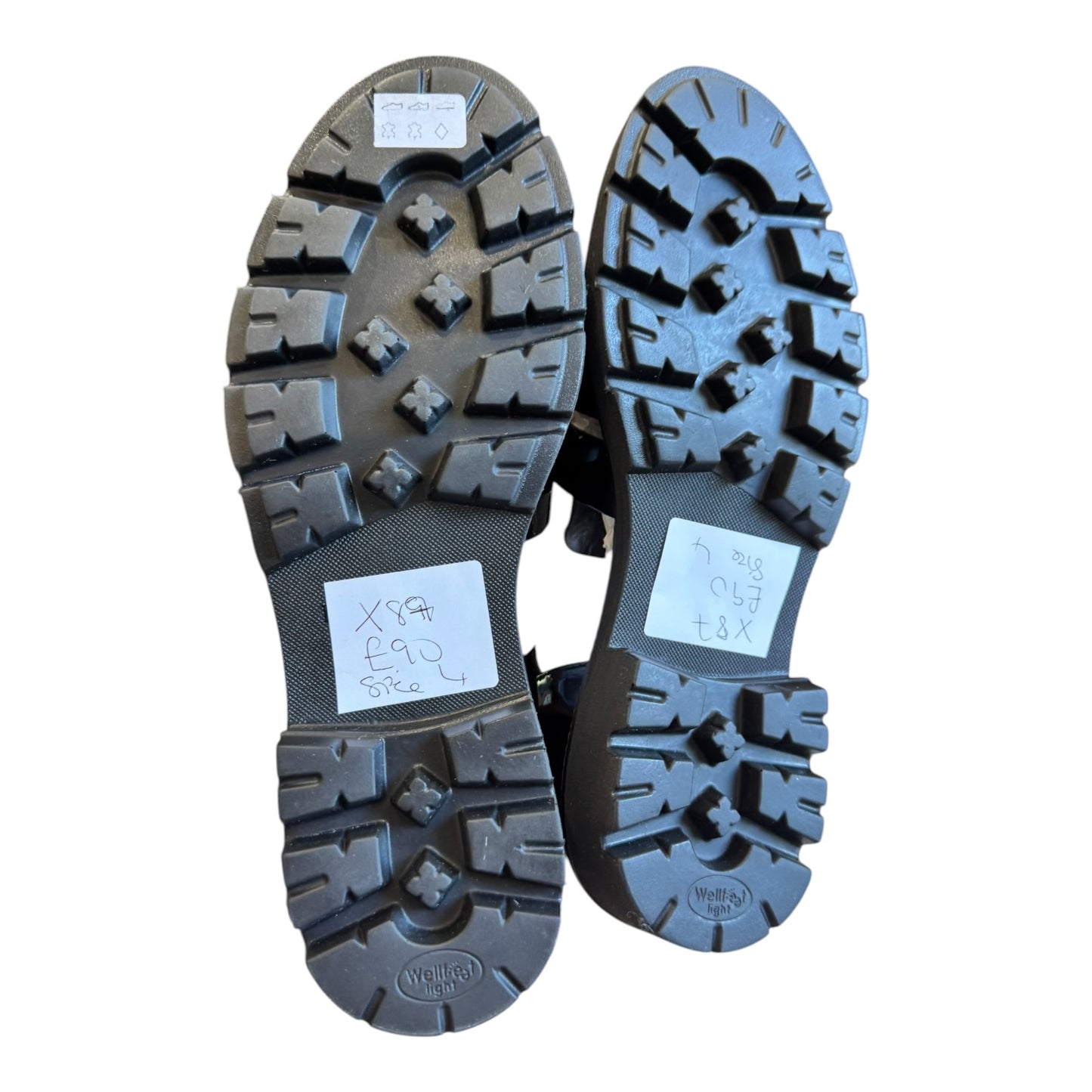 Russell & Bromley Black Sorrento Chunky Fisherman Sandals - 37/4 - NEW
