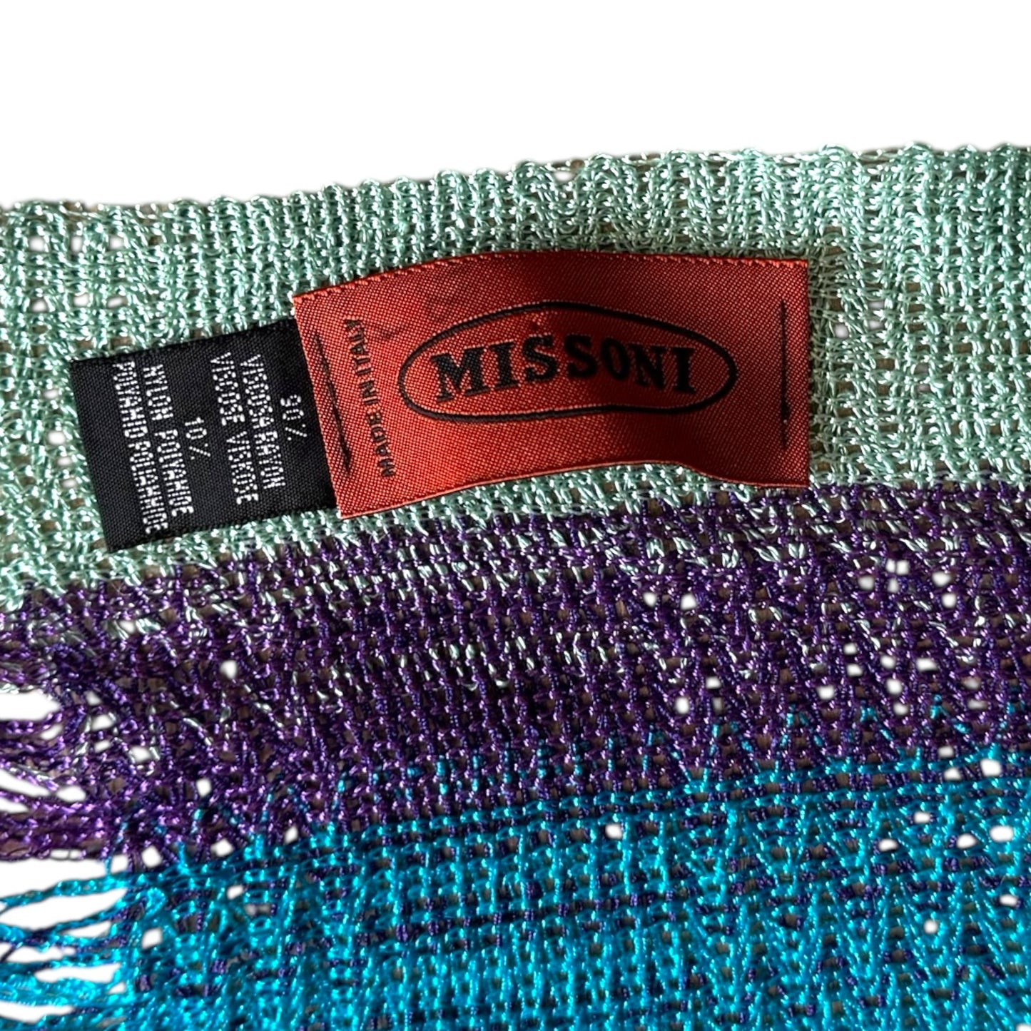 Missoni Aqua Scarf