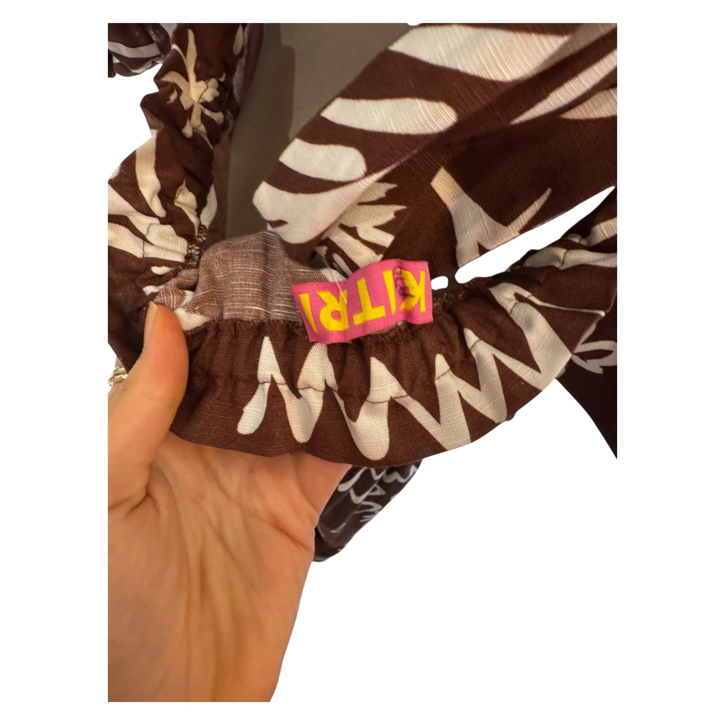 Kitri Gianna Coco Palm Print Maxi Dress - 8