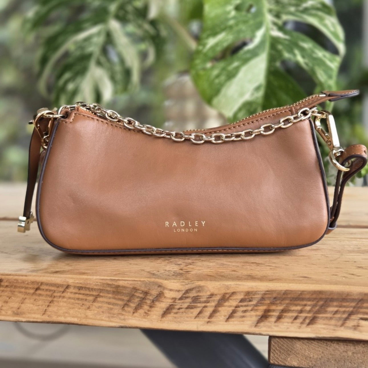 Radley Mini Satchel Bag in Dark Brown - NEW