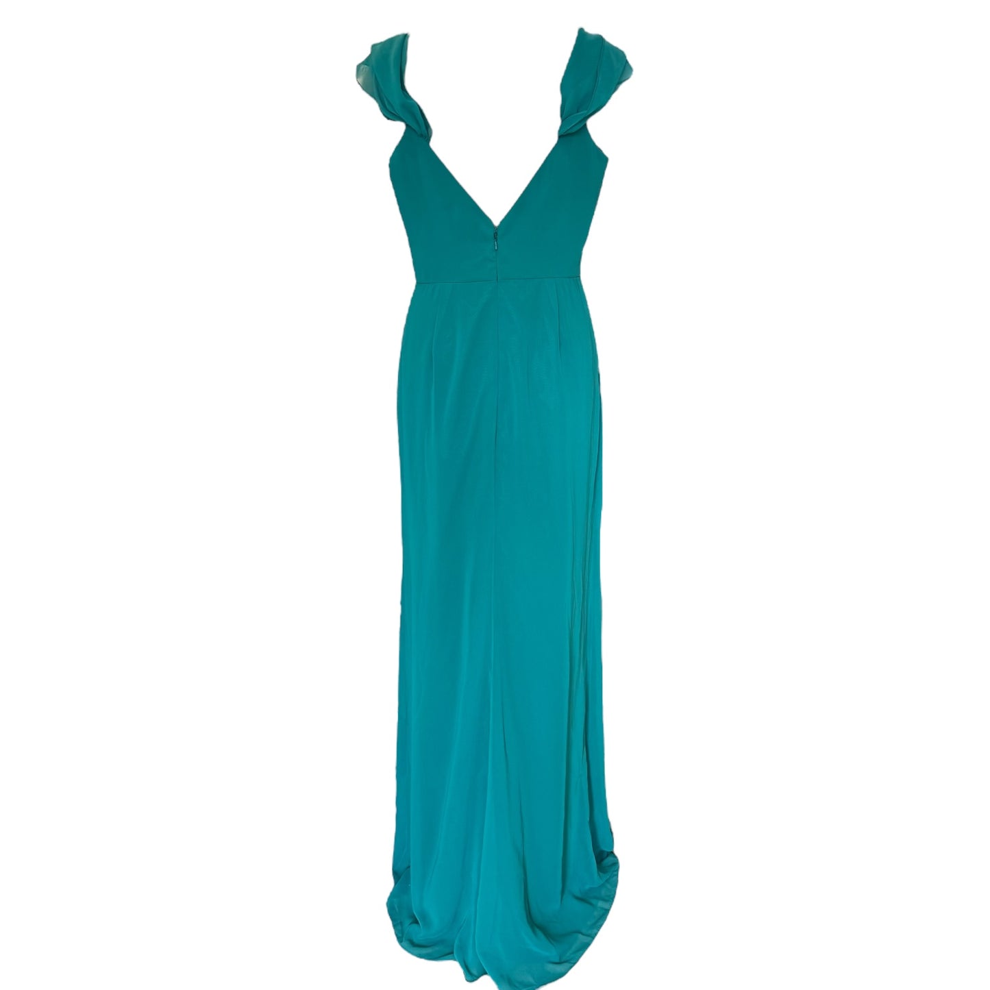 After Six Jade Green Off Shoulder Dress - 12 - NEW