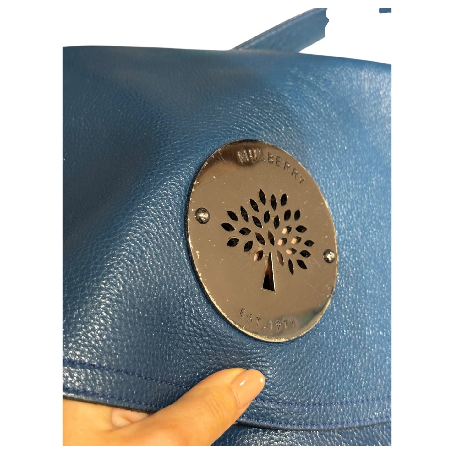 Mulberry Daria Satchel Bag in Teal