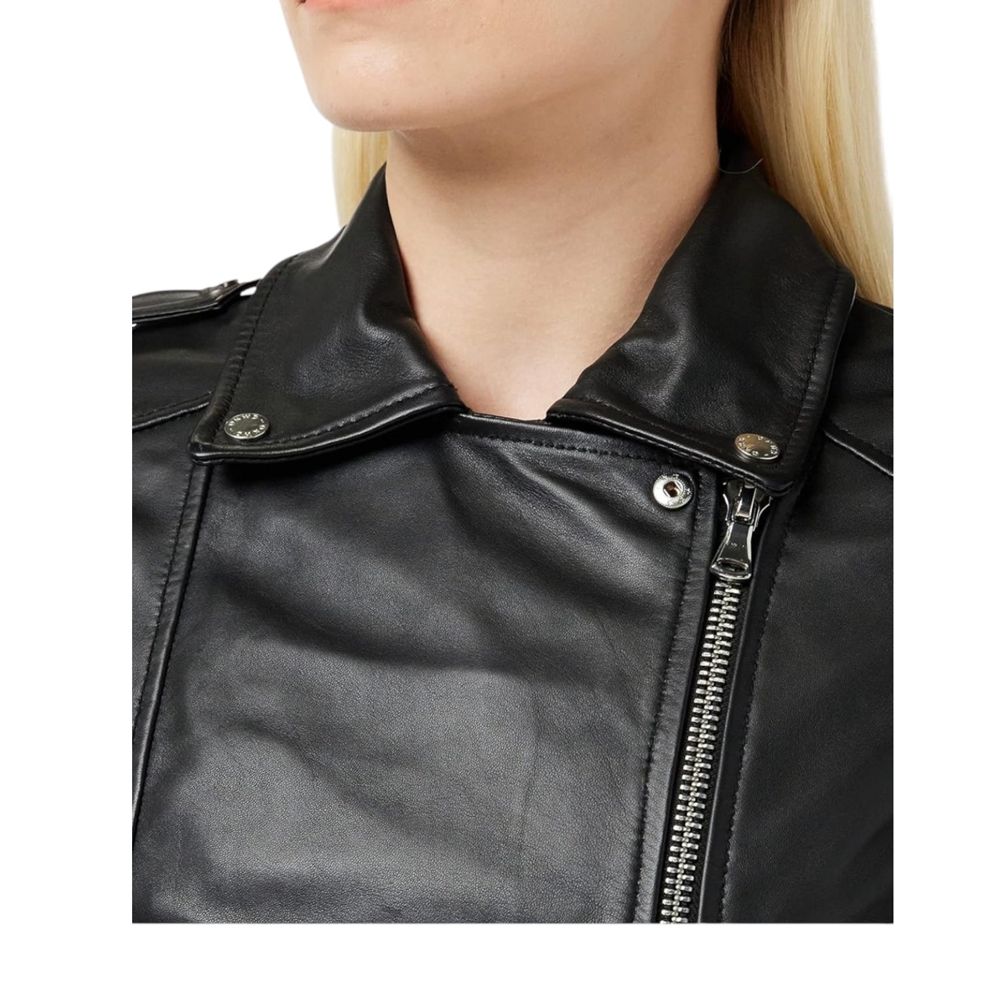 Oakwood Black Biker Jacket