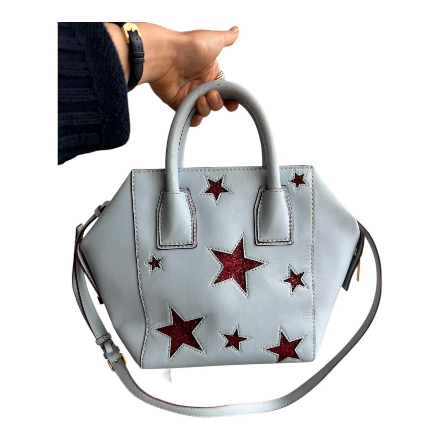 Stella McCartney Blue and Red Cavendish Bag