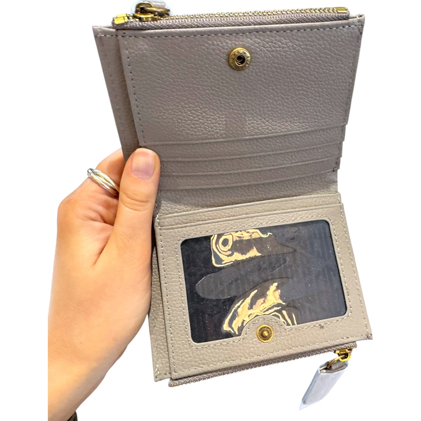 Kurt Geiger London Greenwich Mini Purse in Taupe - NEW