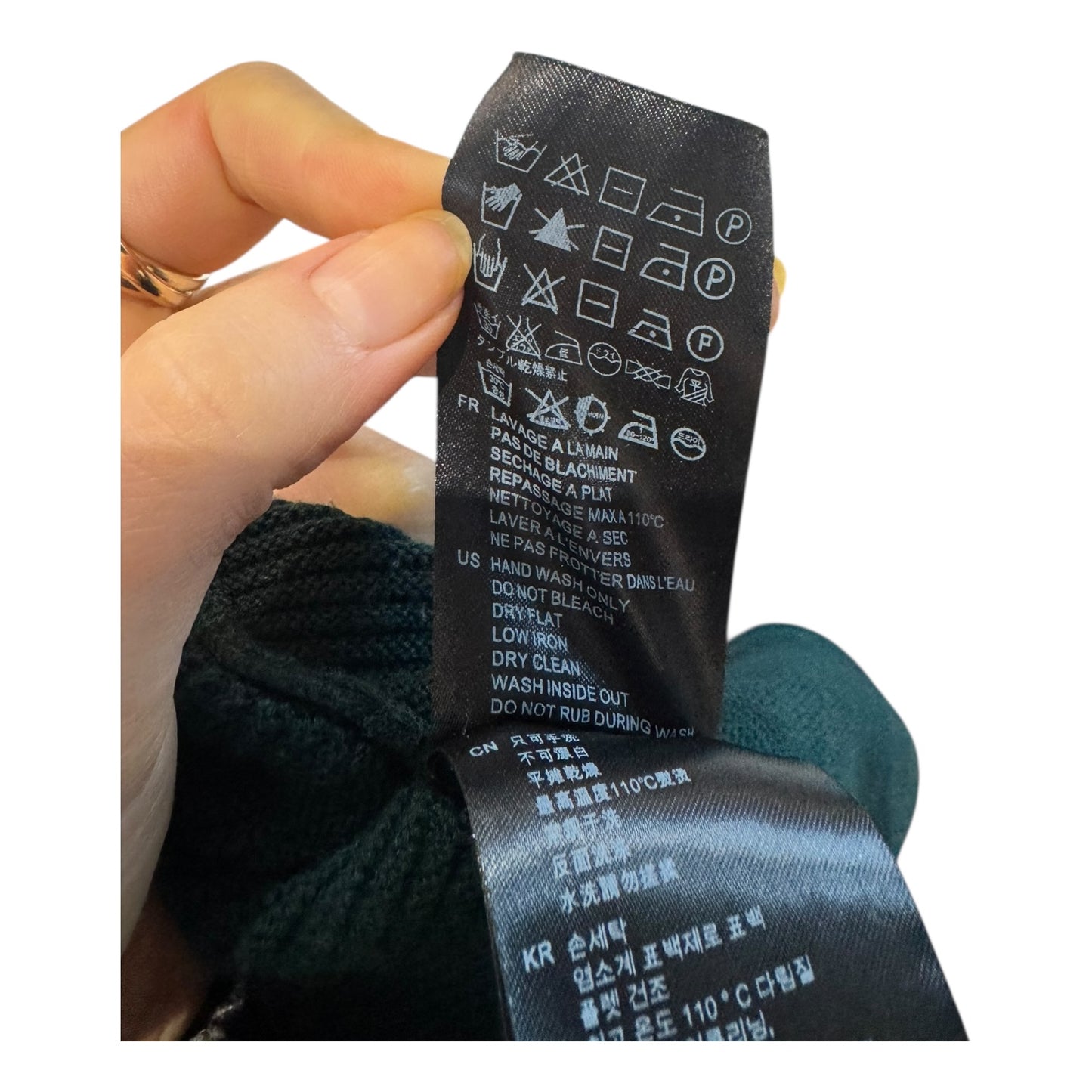 Sandro Green Knit Skirt - 10