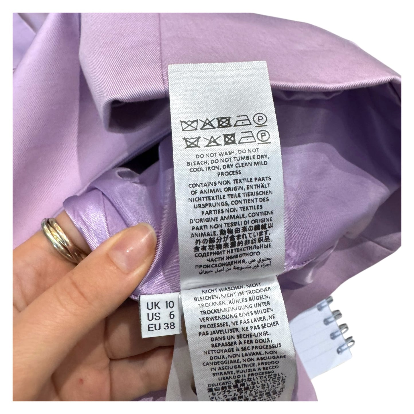 JW Anderson Lilac Blazer - 10 - NEW