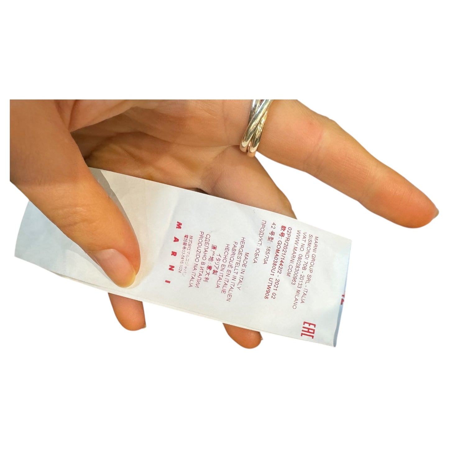 Marni Black Fishtail Skirt - 10