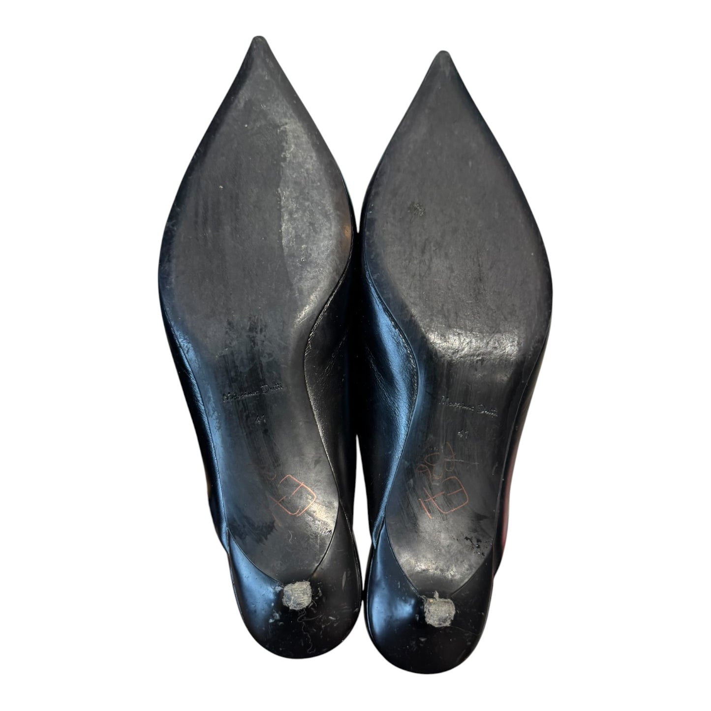 Massimo Dutti Black Kitten Heels - 41/8