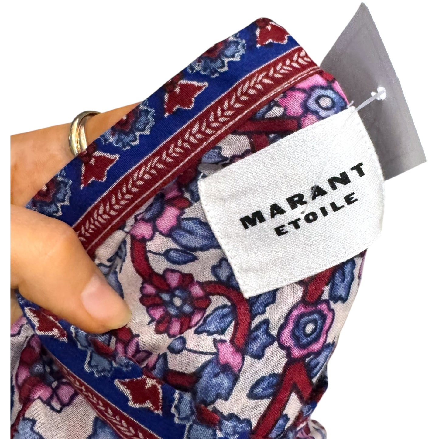 Isabel Marant Salika Purple Cotton Top - 10