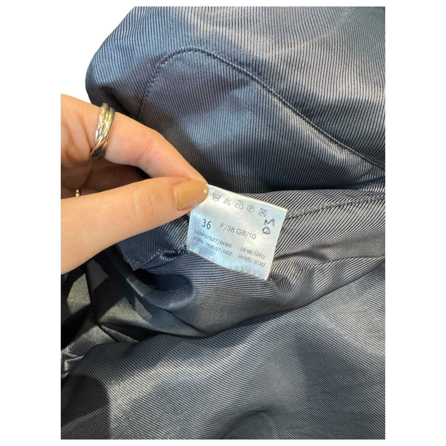 Basler Grey Angora and Wool Coat - 10