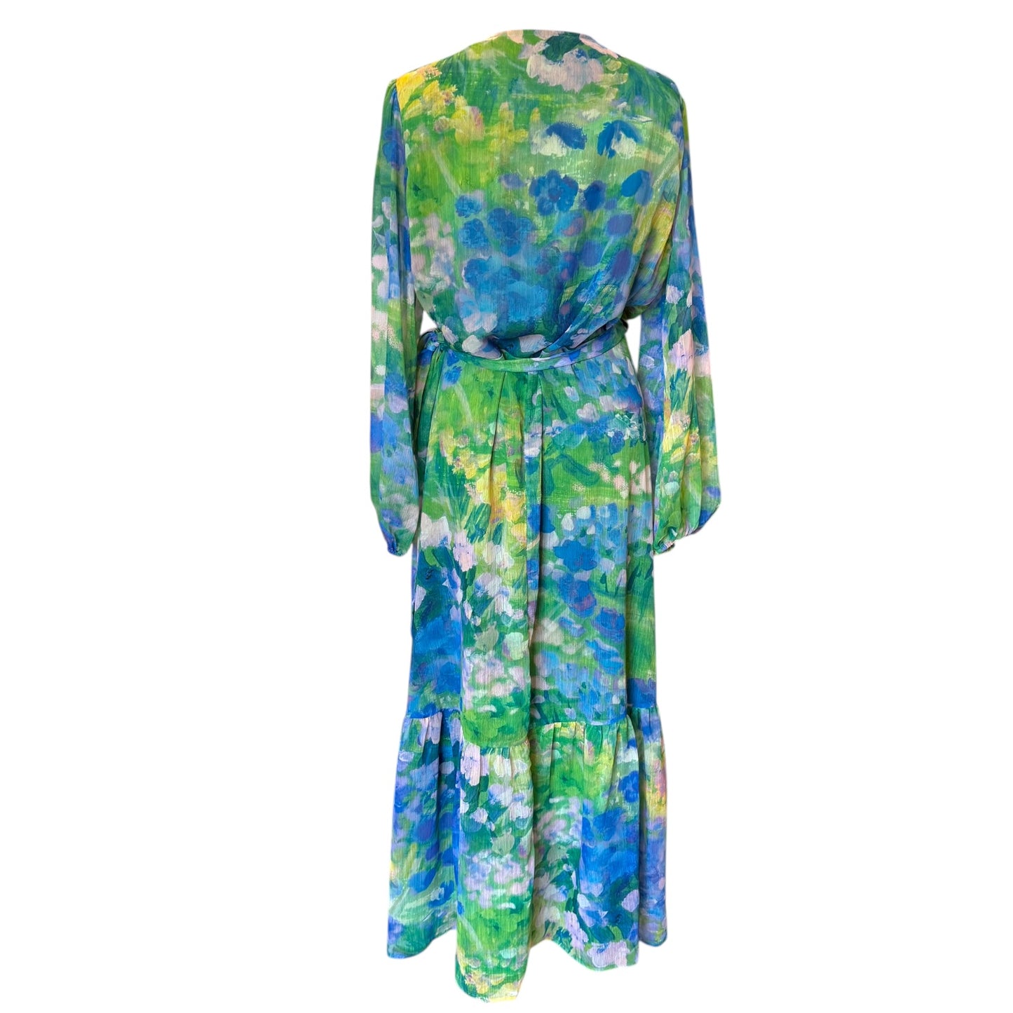 Hope & Ivy 'The Bluebell' Maxi Wrap Dress - 12 - NEW