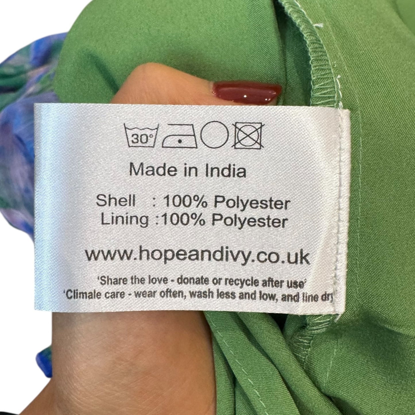 Hope & Ivy 'The Bluebell' Maxi Wrap Dress - 12 - NEW