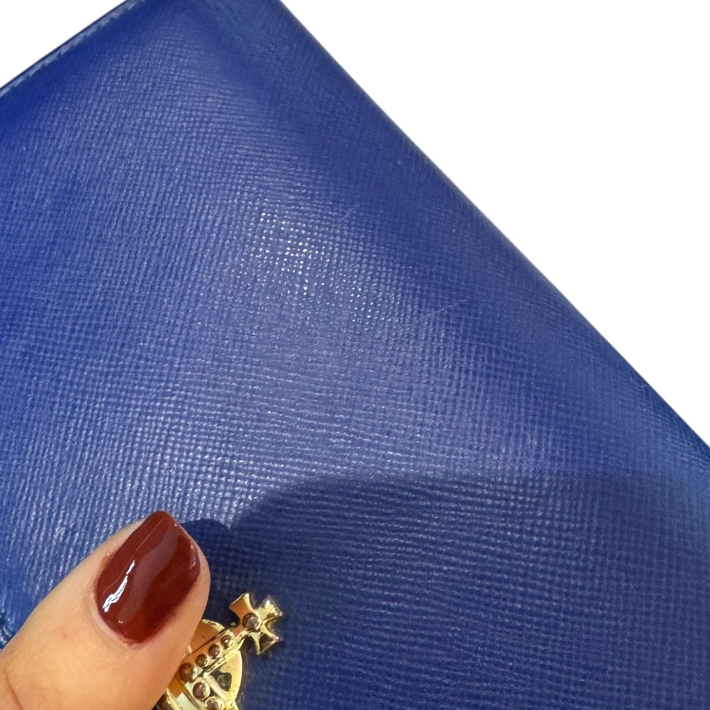 Vivienne Westwood Blue Orb Purse