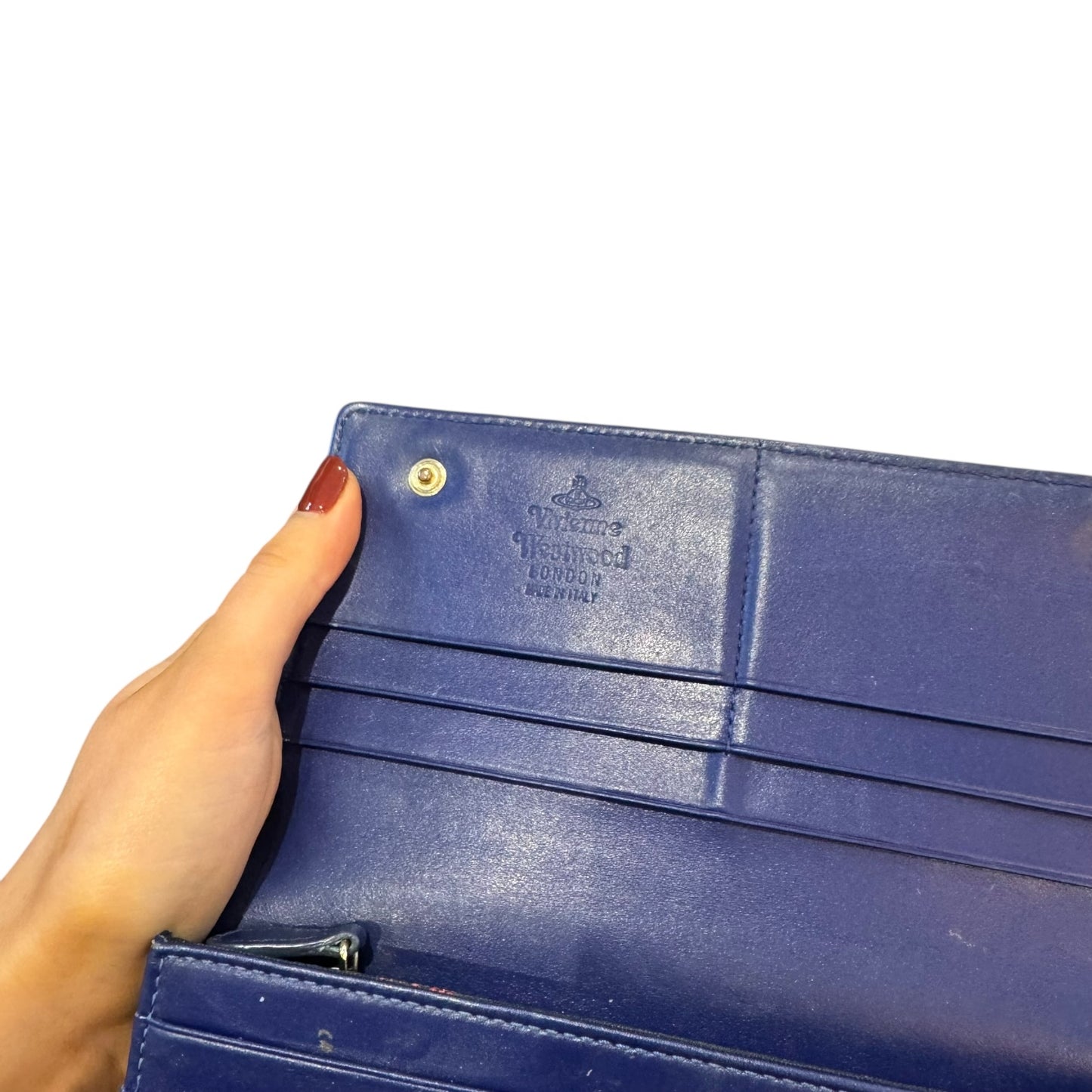 Vivienne Westwood Blue Orb Purse