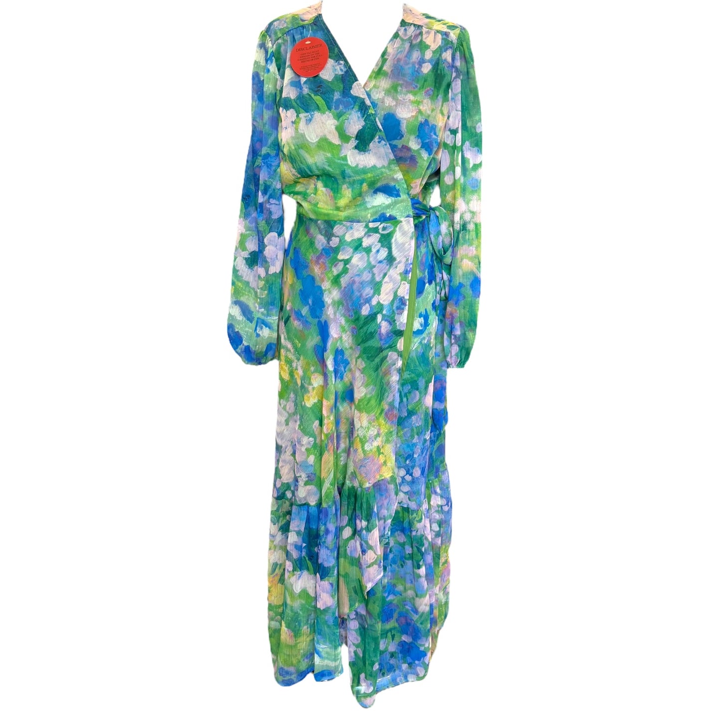 Hope & Ivy 'The Bluebell' Maxi Wrap Dress - 12 - NEW