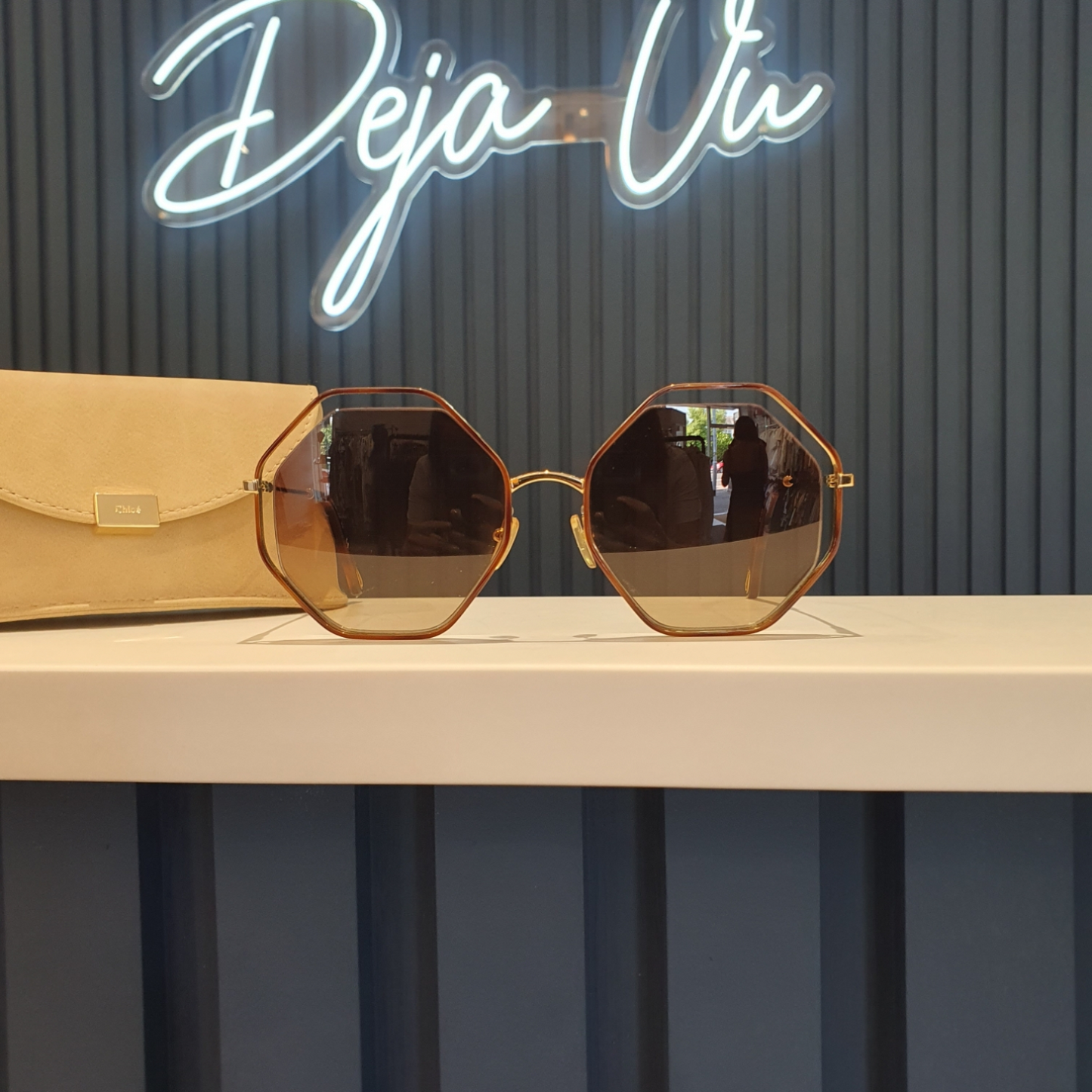 Chloè Poppy Octaganal sunglasses